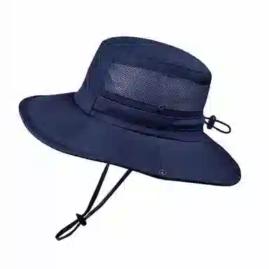 山一丸 春夏季大檐防晒帽户外登山钓鱼遮阳帽防水速干透气 锦纶 渔夫帽 男女同款情侣款
