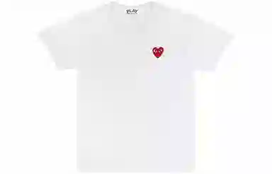CDG Play T-Shirt White