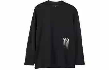 Y-3 GFX LS Tee Black