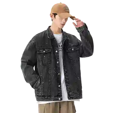 Double Star Retro Denim Jacket