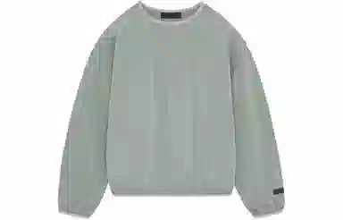 Fear of God Essentials Crinkle Nylon Pullover Seal Gray