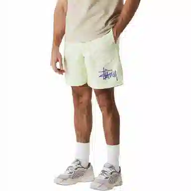Stussy Logo Embroidered Shorts