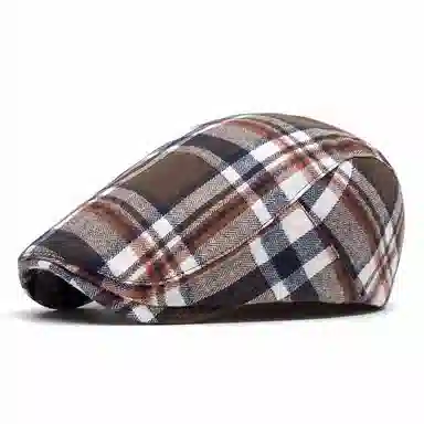 AAJF Plaid Beret