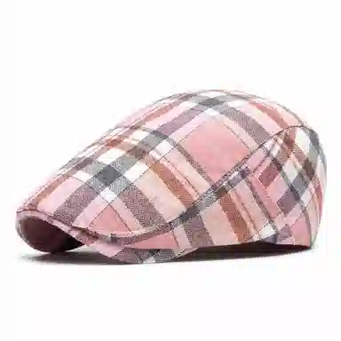 AAJF Plaid Beret