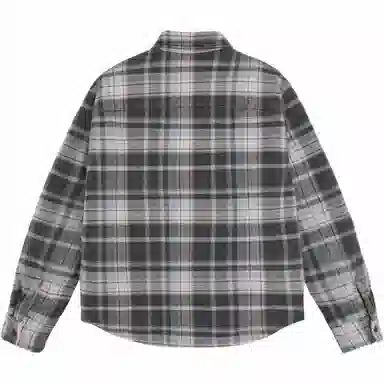 Stussy FW24 HEAVY WASHED PLAID SHIRT logo
