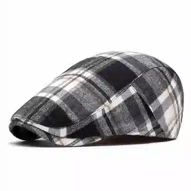 AAJF Plaid Beret