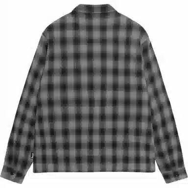 Stussy SS24 ZIP SHIRT TWISTED YARN PLAID