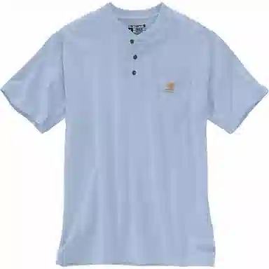Carhartt K84 LOOSE FIT HEAVYWEIGHT SHORT-SLEEVE POCKET HENLEY T-SHIRT LogoT