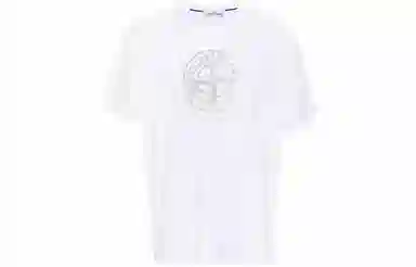 Stone Island Compass Logo T-Shirt SS24 White