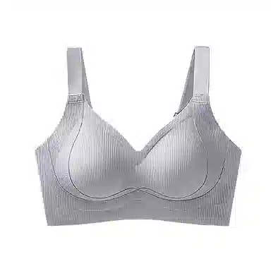 草本初色 无痕提拉美背聚拢防下垂无钢圈收副乳半固定不空杯文胸 女款