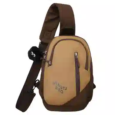 恒源祥 简约潮牌轻便 尼龙 胸包 男女同款情侣款 多色