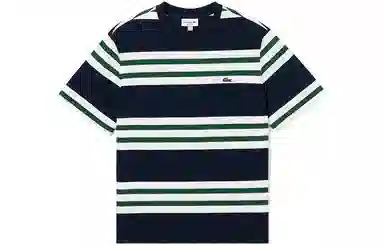 Lacoste Striped Crewneck Tee