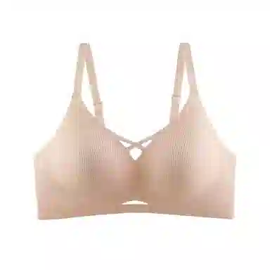 莫代尔 无痕聚拢小胸显大上托防垂收副乳无钢圈亲肤透气舒适塑性文胸 女款