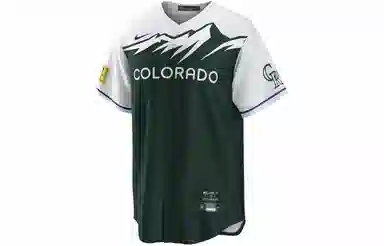 Nike V-Neck Letter Print Tee Green