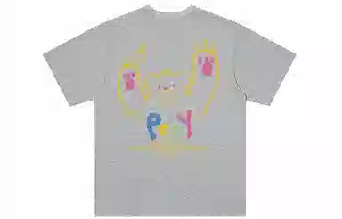 PCMY Cartoon Bear Print T-Shirt