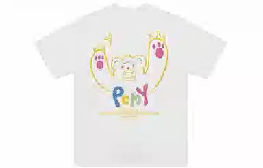 PCMY Cartoon Bear Print T-Shirt
