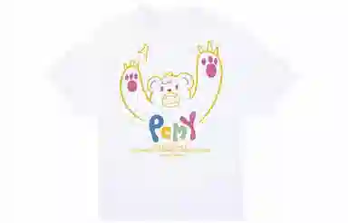 PCMY Cartoon Bear Print T-Shirt