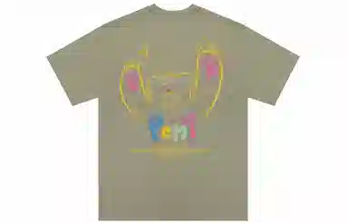 PCMY Cartoon Bear Print T-Shirt