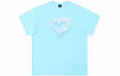 BTK Foam Heart Letter T-Shirt