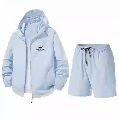 大白鲨 休闲百搭纯色防晒服 男款