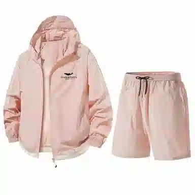 大白鲨 休闲百搭纯色防晒服 男款