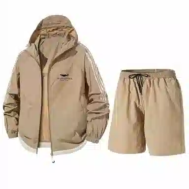 大白鲨 休闲百搭纯色防晒服 男款