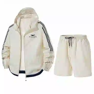 大白鲨 休闲百搭纯色防晒服 男款