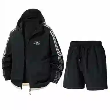 大白鲨 休闲百搭纯色防晒服 男款