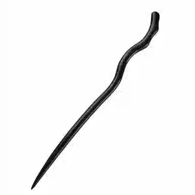 左欧 黑檀木日常通勤高级古风木簪实木盘发发钗中式簪子 木制 发簪 女款