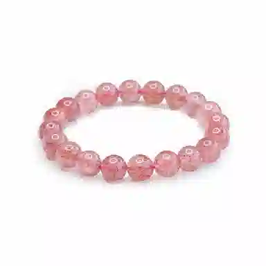 饰伴 蔓藤密语简约 时尚精致高级 小众设计雅致 温柔大方日常通勤百搭#好运 草莓晶 手串 男女同款情侣款