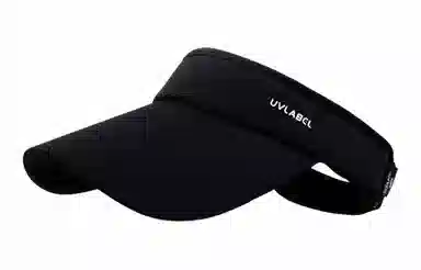 优幽兰 休闲简约纯色高级感遮阳帽时尚百搭防紫外线太阳帽跑步运动空顶帽户外出游必备 聚酯纤维 防晒帽 男女同款情侣款