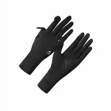 浪莎 防紫外线夏季薄款冰丝防滑可触屏骑行开车运动户外遮阳透气 轻薄 防晒手套 女款