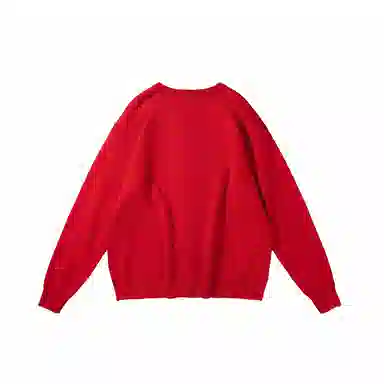 我是大卫 深灰色圆领轻奢开衫男士秋冬季韩系轻熟风百搭保暖外套针织衫 男女同款