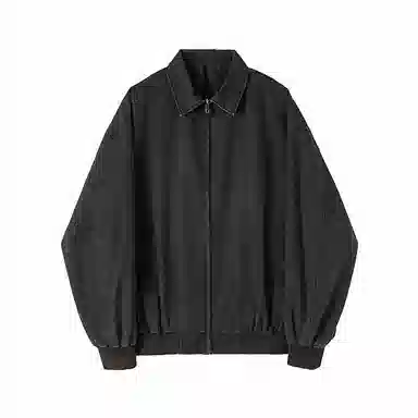 【dme】 美式潮牌高街翻领休闲百搭宽松舒适长袖夹克外套 男女同款