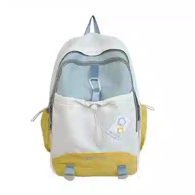 彤彤兔 韩系马卡龙可爱百搭 尼龙 双肩包 男女同款情侣款 多色