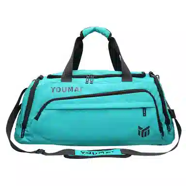 德力熊 休闲简约轻便 牛津布 健身包 男女同款情侣款 黑色桔色卡其色白色黄色军绿色湖蓝色灰色