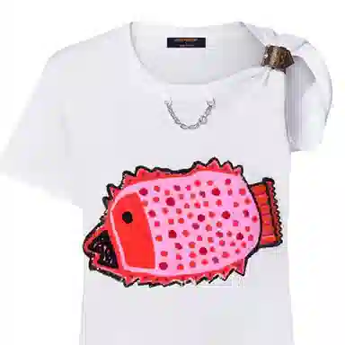 Louis Vuitton x Yayoi Kusama SS23 T-Shirt White