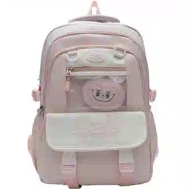 彤彤兔 高颜值可爱小清新撞色 帆布 双肩包 男女同款情侣款 多色