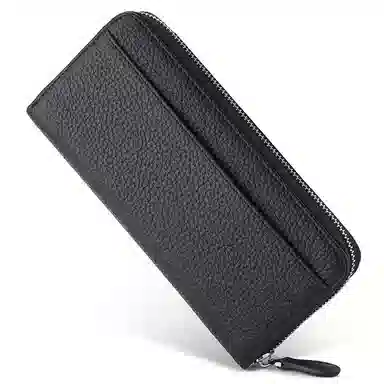 彤彤兔 长款多卡位简约 牛皮 钱包 男女同款情侣款 多色