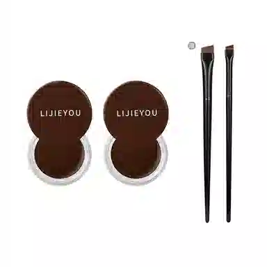 丽洁悠 眼线膏胶笔防水不晕染持久棕色