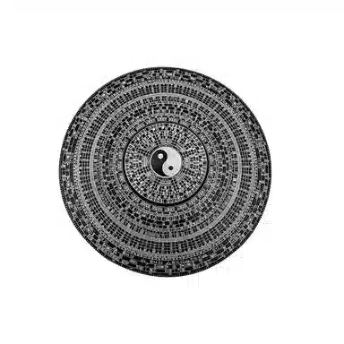 一点潮玩 解压太极指尖陀螺 模型