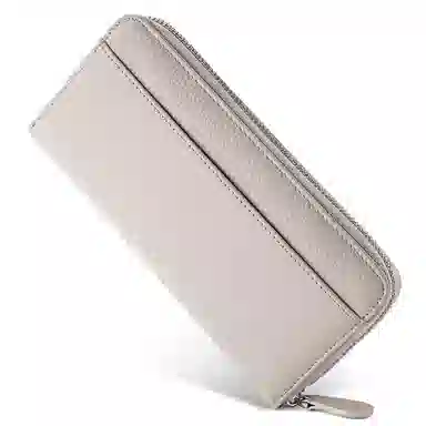 彤彤兔 长款多卡位简约 牛皮 钱包 男女同款情侣款 多色