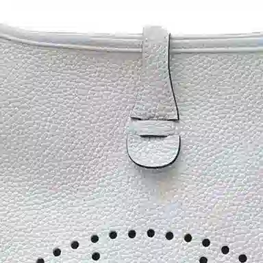 HERMES Evelyne III 29 Clemence 0U NEW WHITE