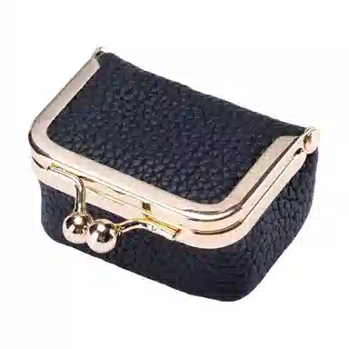 彤彤兔 真皮小巧 头层牛皮 零钱包 女款 黑色/酒红色/橙色/黄色/粉色/蓝色/绿色