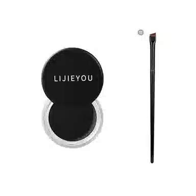 丽洁悠 眼线膏胶笔防水不晕染持久棕色