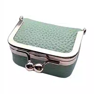 彤彤兔 真皮小巧 头层牛皮 零钱包 女款 黑色/酒红色/橙色/黄色/粉色/蓝色/绿色