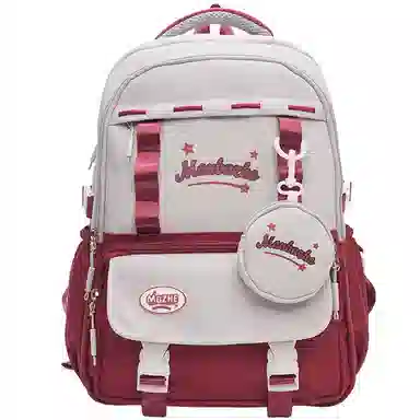 彤彤兔 韩版可爱书包简约 尼龙布 双肩包 常规 男女同款情侣款 多色