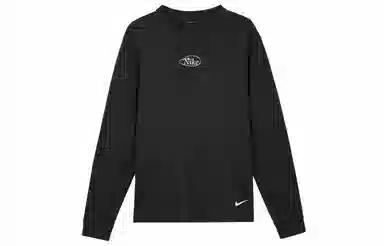 Nike Dri-FIT Long Sleeve Tee Black