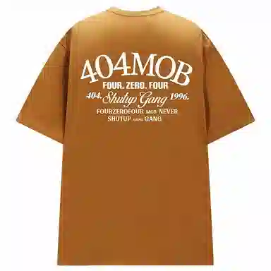 404MOB GANG SloganT