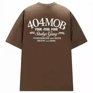 404MOB GANG SloganT